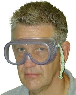 Clear Flexible Safety Goggles