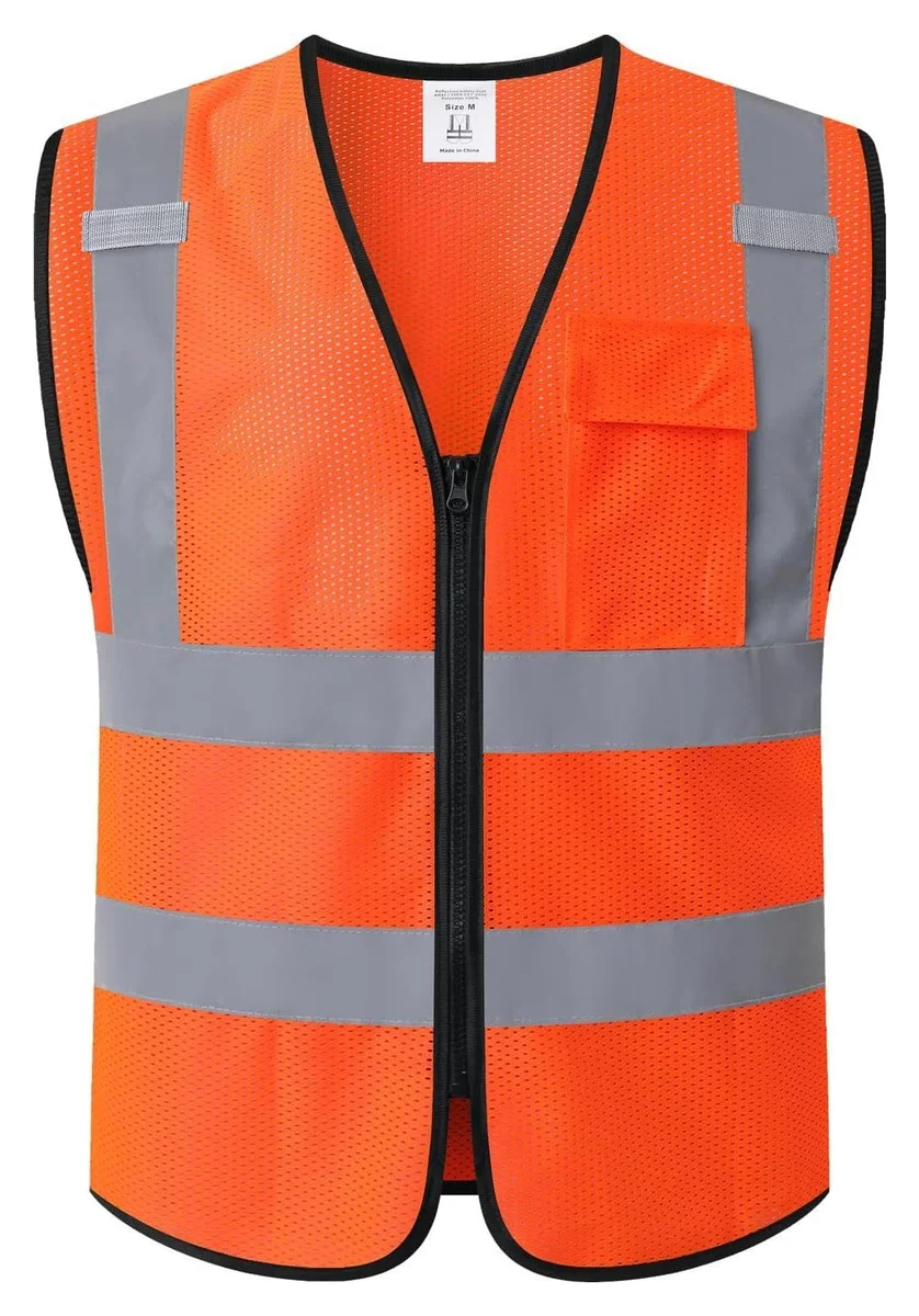 Class Ii ANSI Safety Vest XXL – Hi-Vis Orange