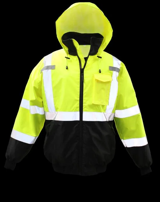 Boss Hi-Viz Waterproof Bomber Jacket