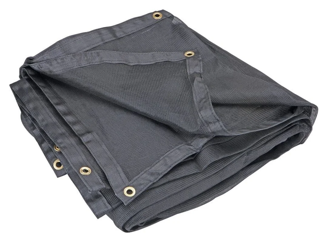 Black Mesh Tarp Shade/wind Screen