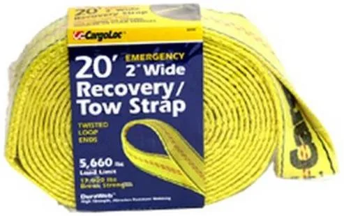 Cargoloc 2" X 20ʹ Tow/recovery Strap