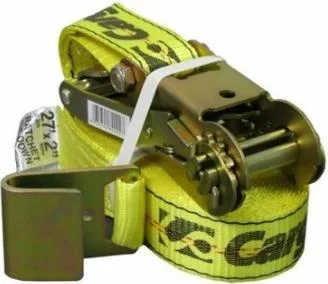 Cargoloc 2" X 27ʹ Ratchet Strap Flat Hook