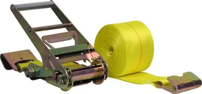 Cargoloc 4" X 30' Ratchet Strap Flat Hook
