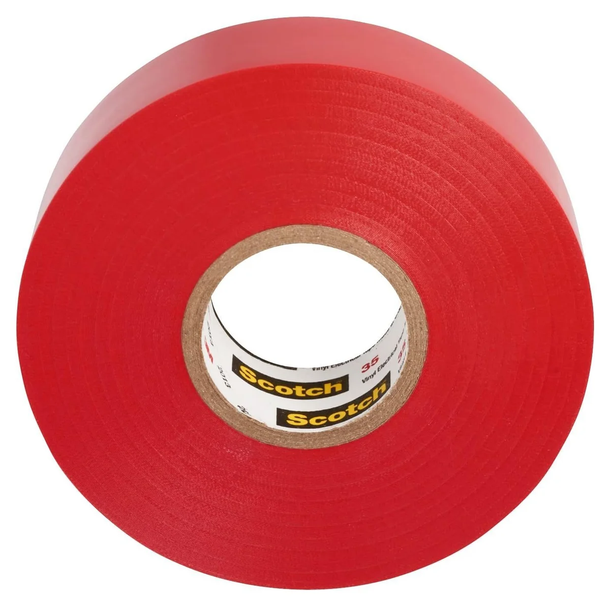 3/4" X 50' Red Electricians Tape
