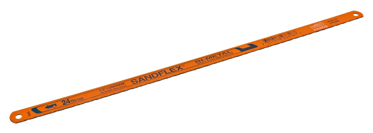 Bahco 12" X 18TPI Bi-Metal Hacksaw Blade