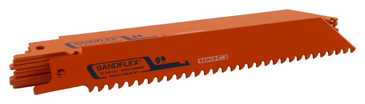 Bahco 6" X 6 TPI Bi-Metal Recip Saw Blade