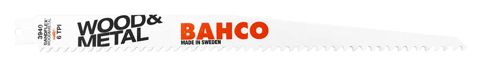 Bahco 9" X 6 TPI Bi-Metal Recip Saw Blade – Sloped
