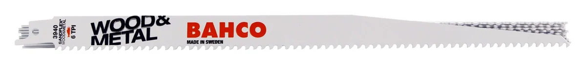 Bahco 12" X 6 TPI Bi-Metal Recip Saw Blade – Sloped