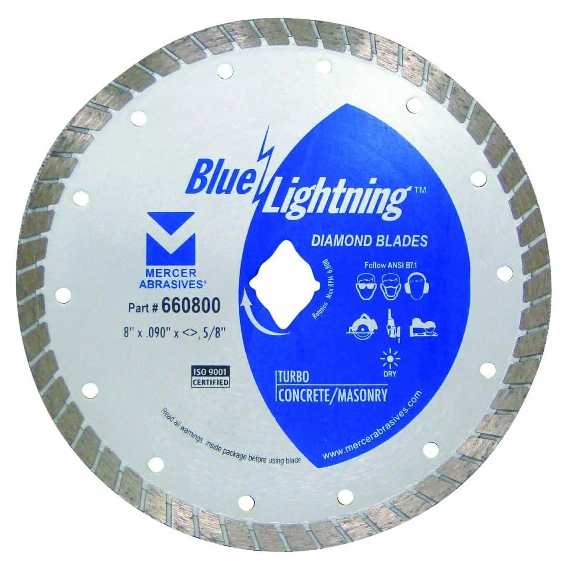 8ʺ Turbo Diamond Blade