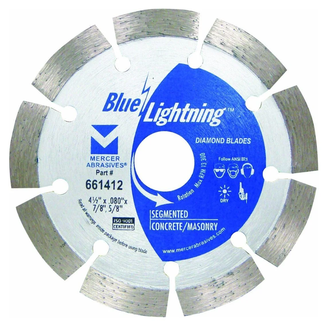 4.5" Segmented Turbo Diamond Blade