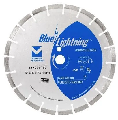12ʺ Segmented Laser Weld Diamond Blade