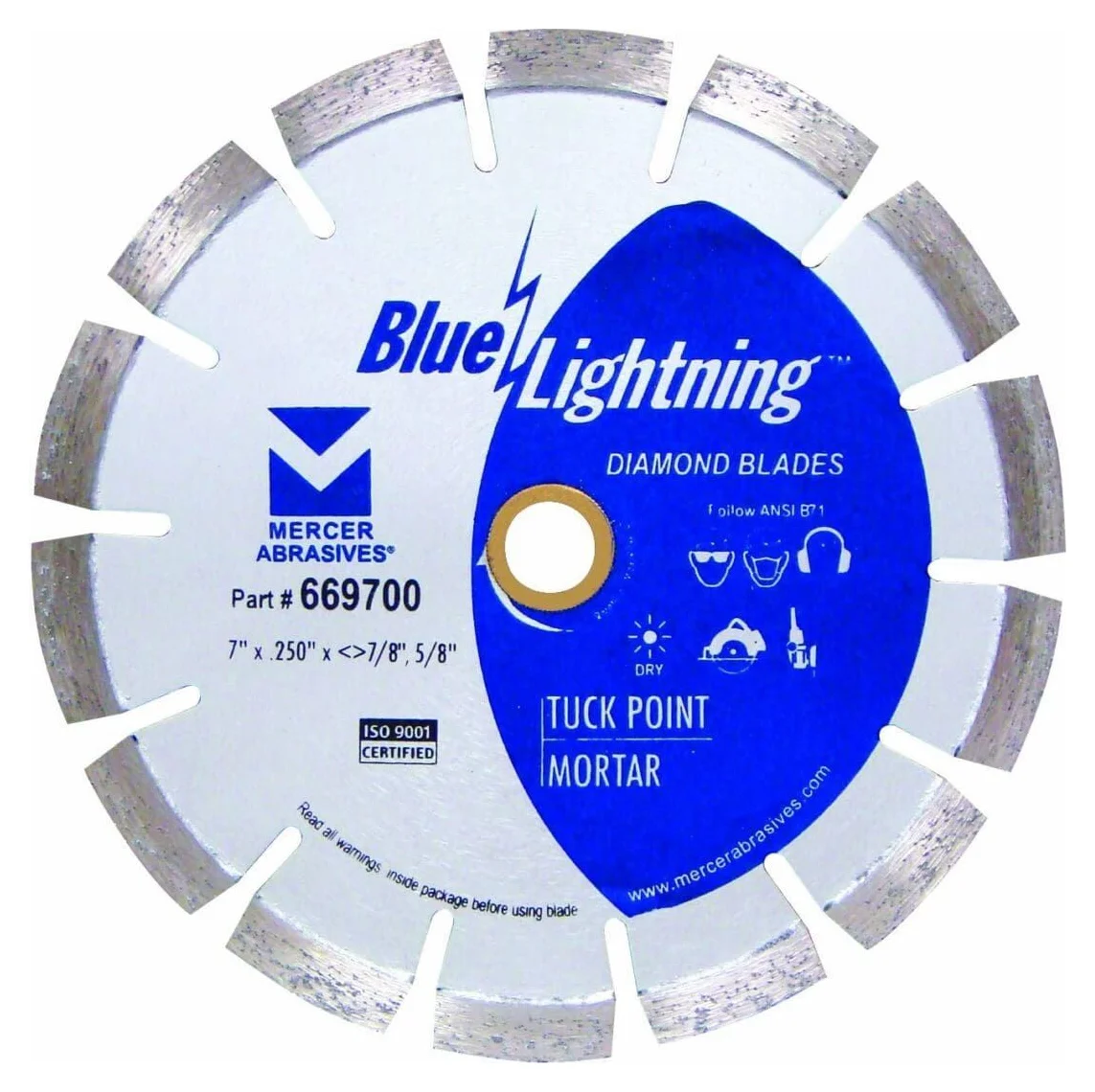 7" Tuck Point Diamond Blade