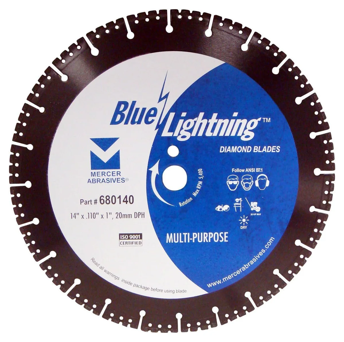14ʺ Multi-Purpose Diamond Blade