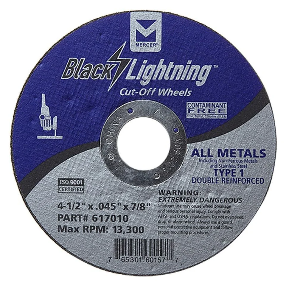 4" X 1/16" X 5/8" Metal Cut-Off Wheel T1