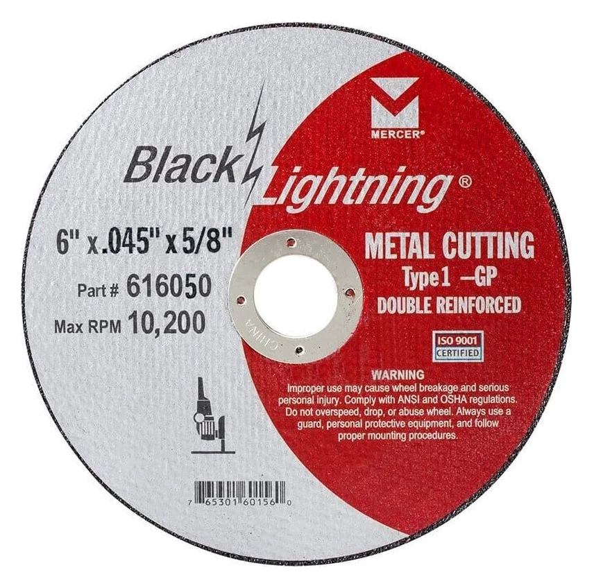 6 X 1/16" X 5/8 Metal Cut-Off Wheel T1