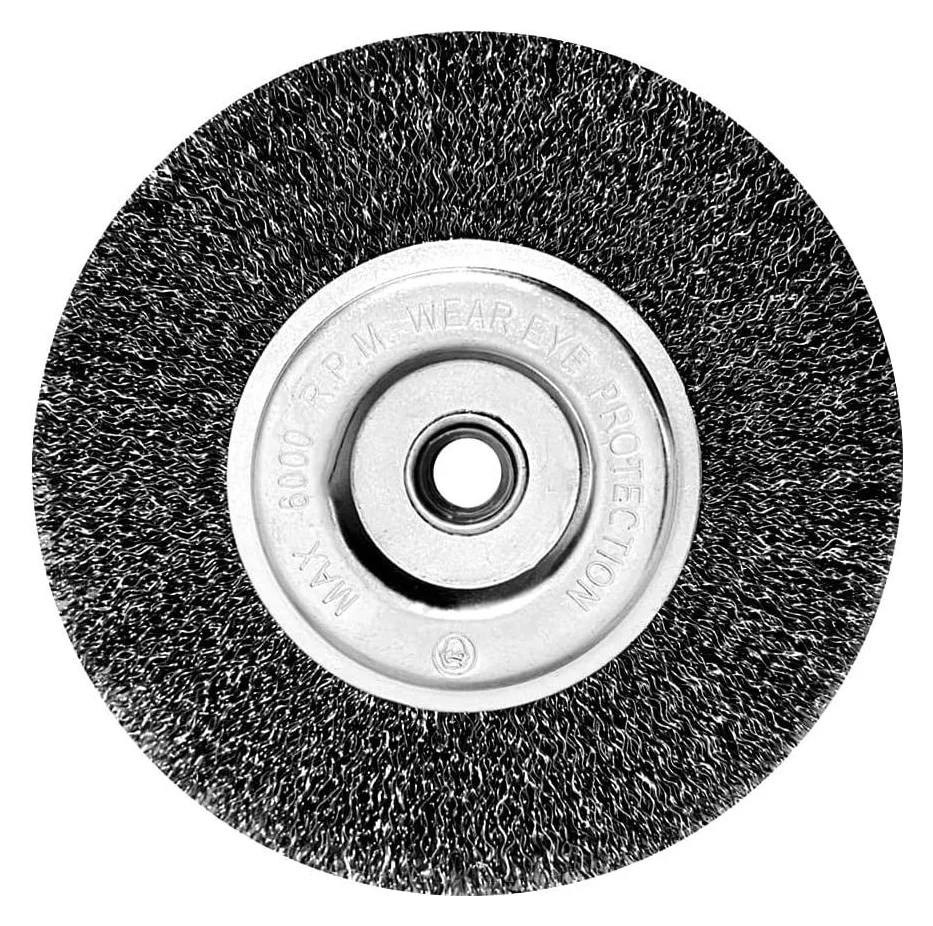 6" X 5/8" Crimped Wire Wheel