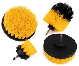4PC Nylon Drill Brush Cleaning Set