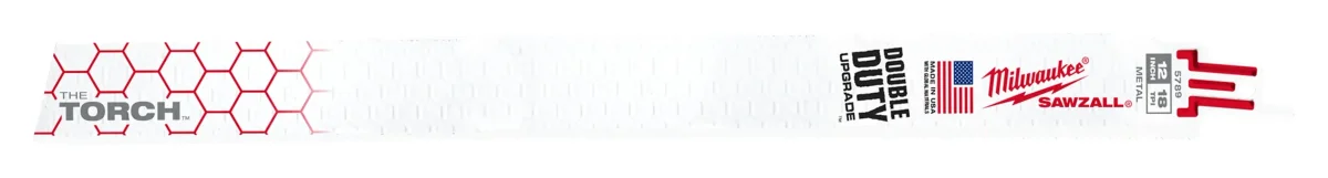 Milwaukee Torch Sawzall Blade 6" X 18TPI