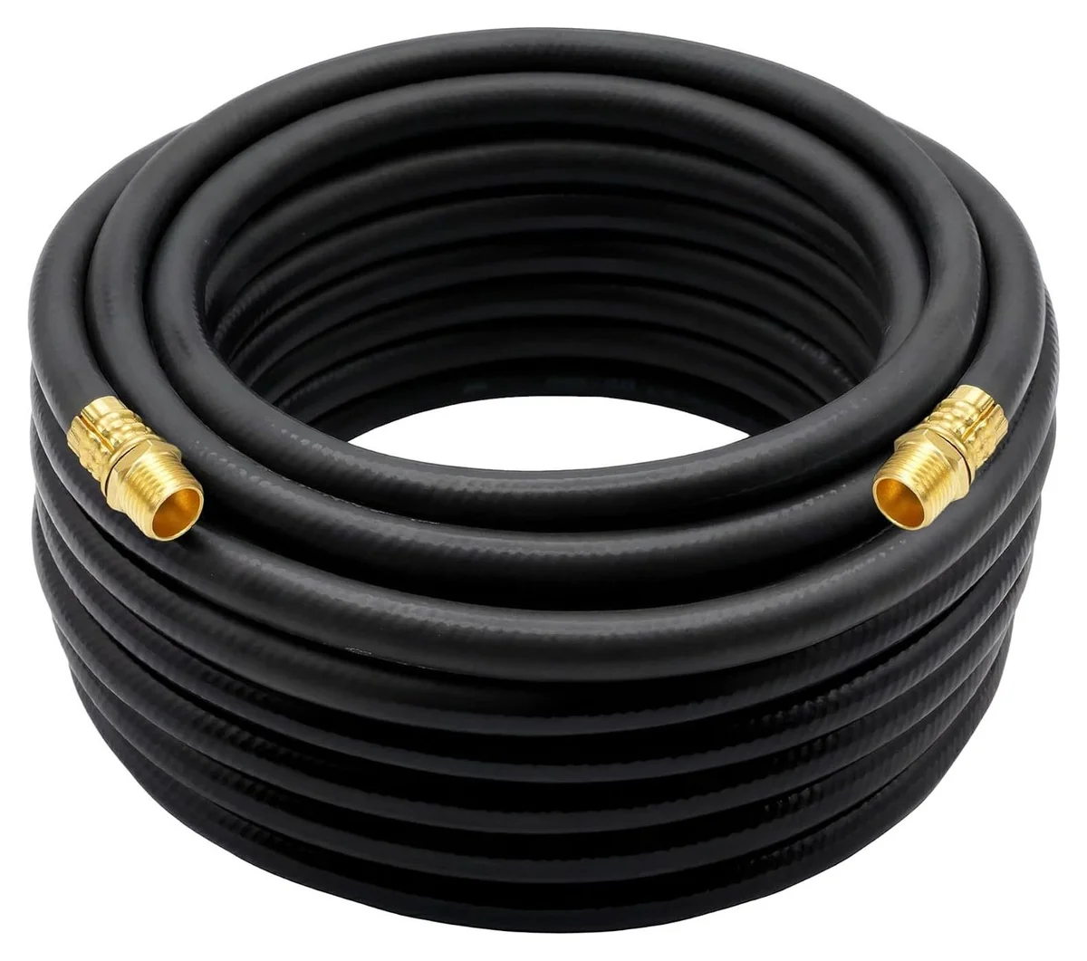 1/2" X 25' X 1/2" NPT Rubber Air Hose