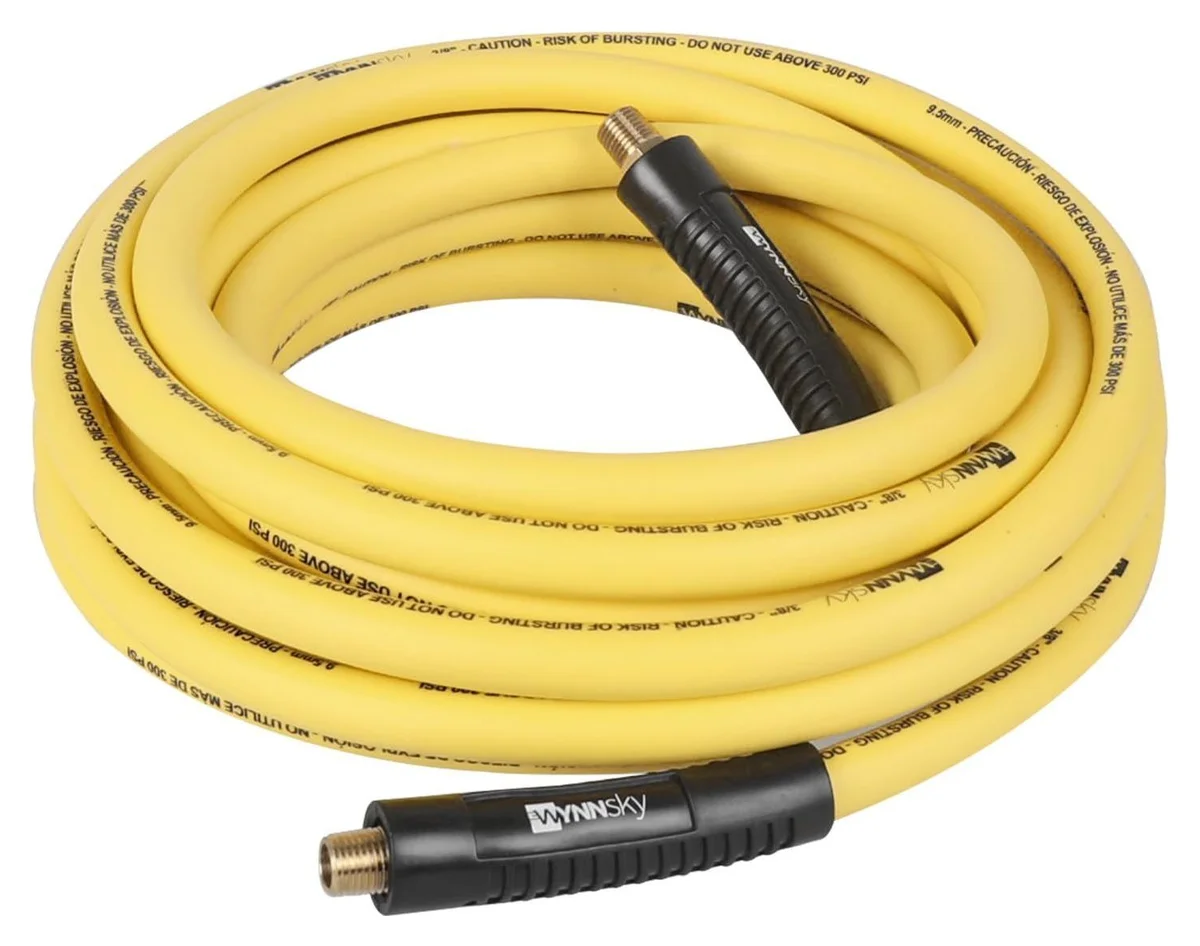 3/8" X 25 X 1/4 Hybrid Flex Air Hose