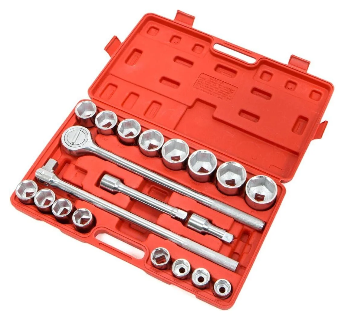 3/4" DR 21PC Socket Set SAE - 6PT