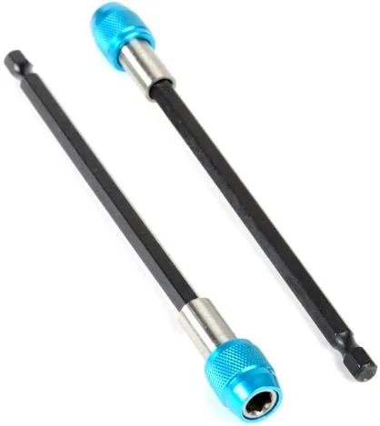 2PC 6" Quick Change Hex Bit Adapter