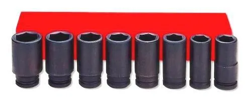 3/4" DR 9PC Deep Impact Socket Set