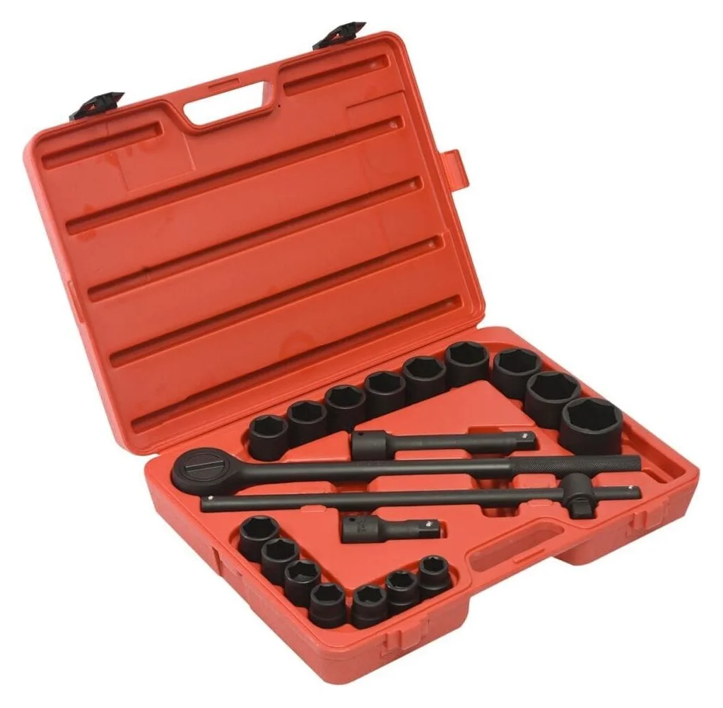 21PC 3/4" DR Impact Socket Set - SAE