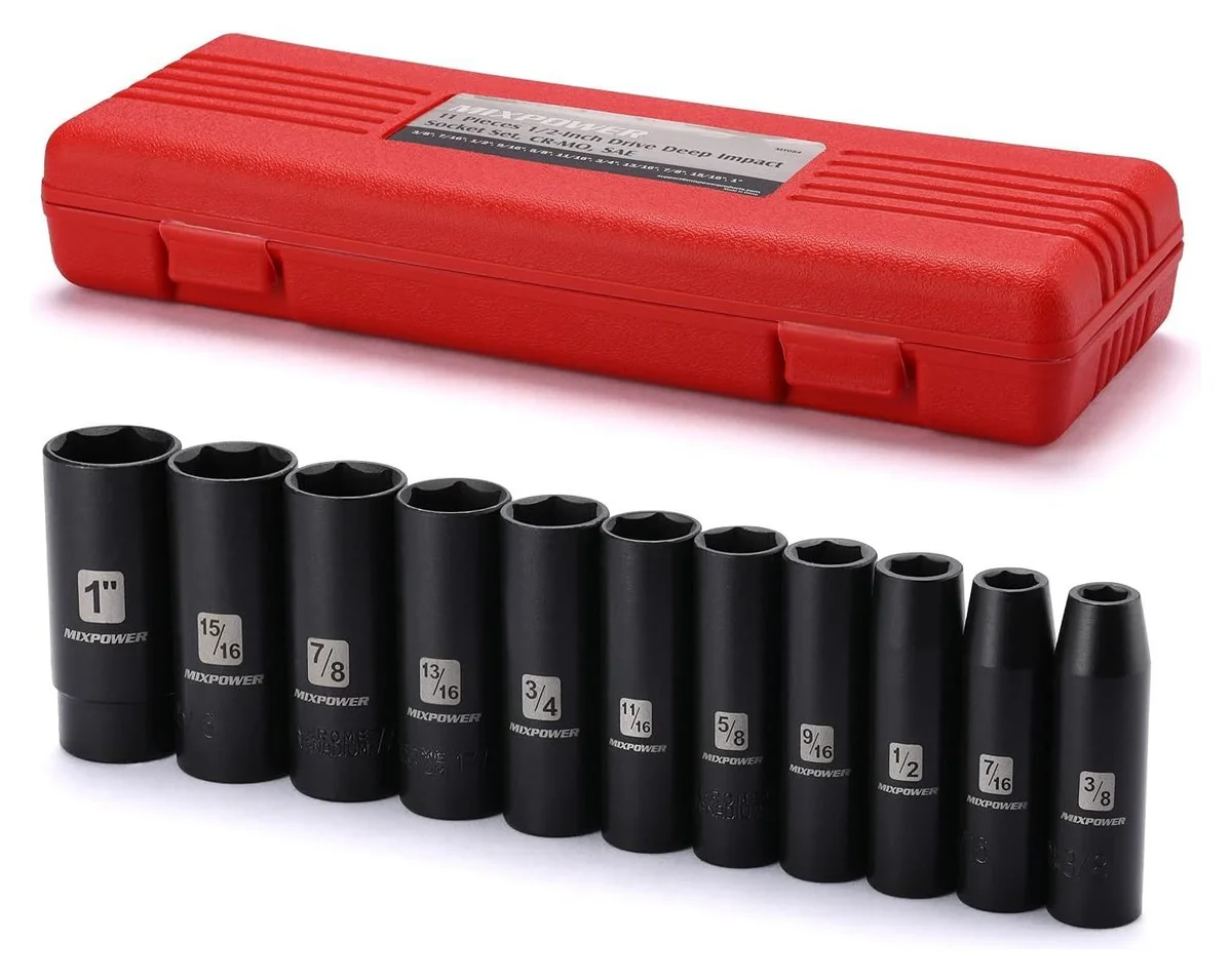 1/2" DR 14PC Deep-Wall Drive