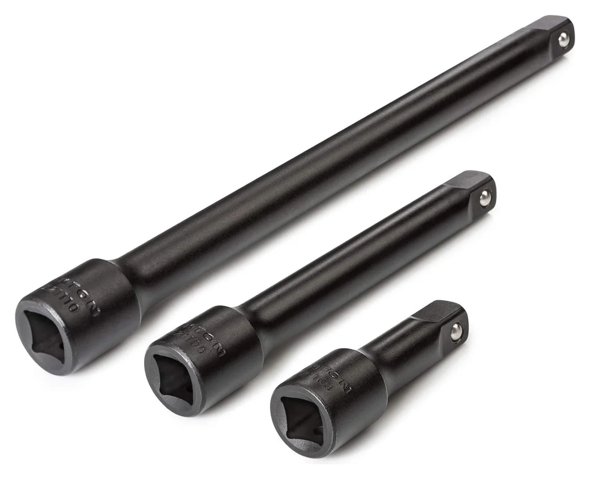 3/8" DR 3PC Impact Extensions Crv