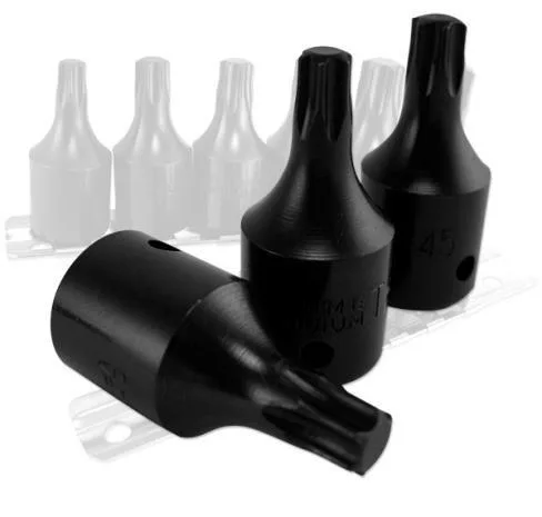 15PC 1/4" & 3/8" DR Impact Tamper Bit Set