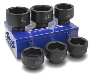 7PC 1ʺ Elite XL Impact Socket Set – SAE