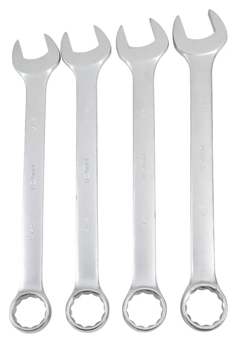 4PC Super Jumbo Wrench Set - SAE