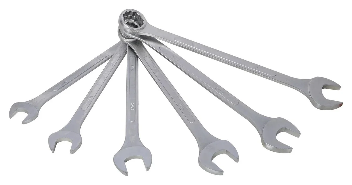 10PC Jumbo O&b End Wrench Set - SAE