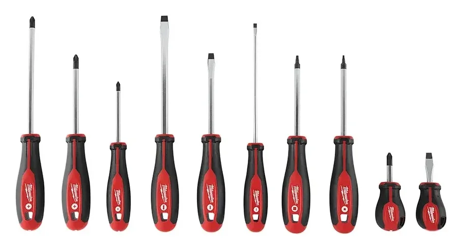 Milwaukee 10PC Screwdriver Set