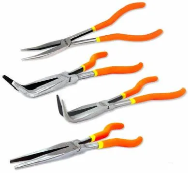 8" Rubber Grip Needle Nose Pliers