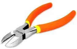 8" Rubber Grip Diagonal Pliers