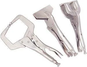 3PC Locking Grip Welders Clamp Pliers Set