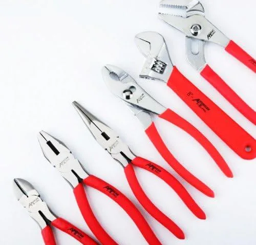 6PC Soft-Grip Mechanics Pliers Set