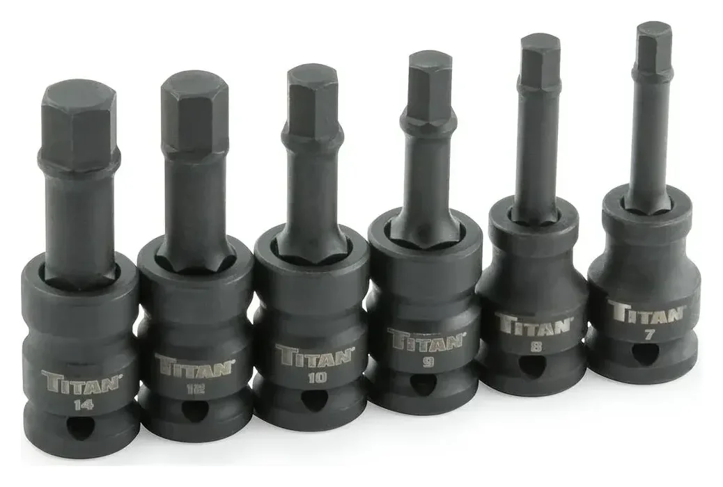 Titan Torsion Core 1/2" Impact Hex Bit MM