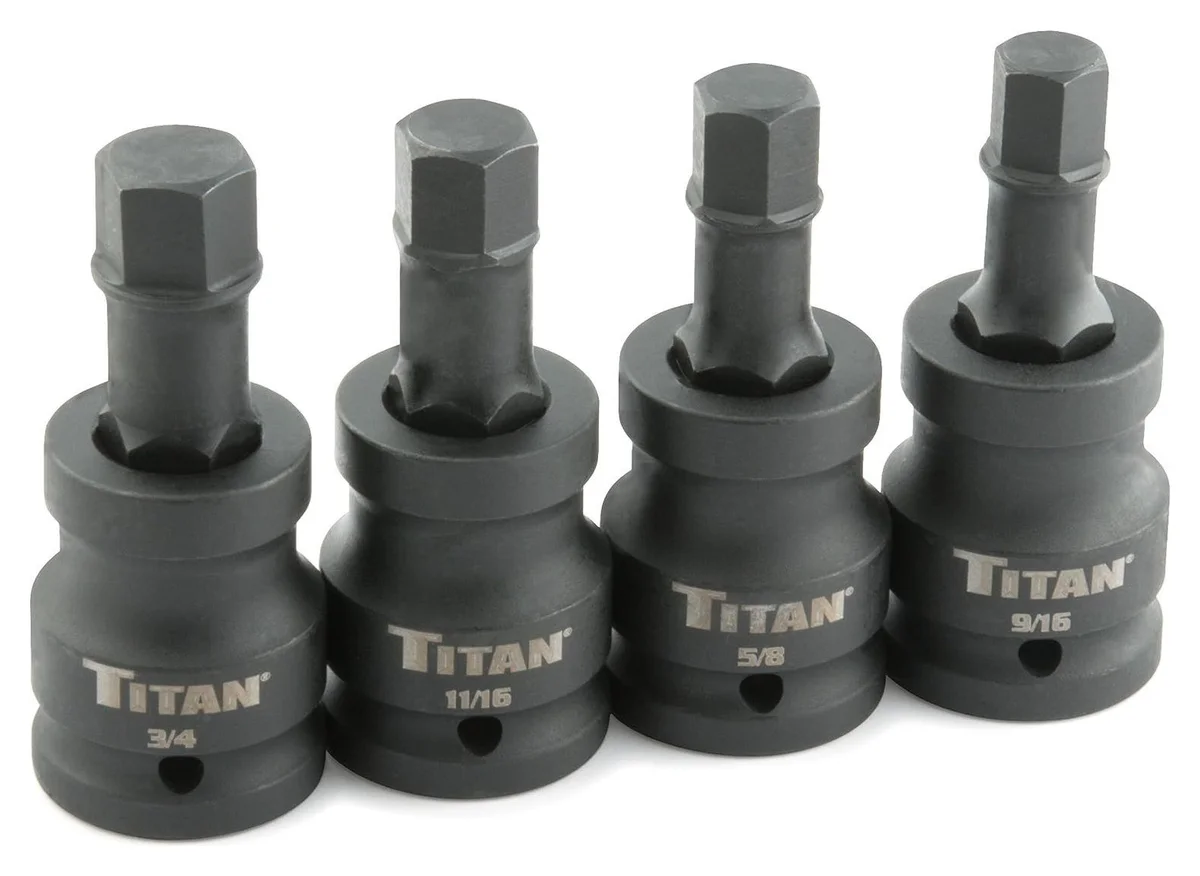Titan Torsion Core 3/4" Impact Hex Bit SAE
