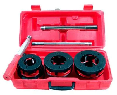 3PC Jumbo Ratchet Pipe Threader Kit