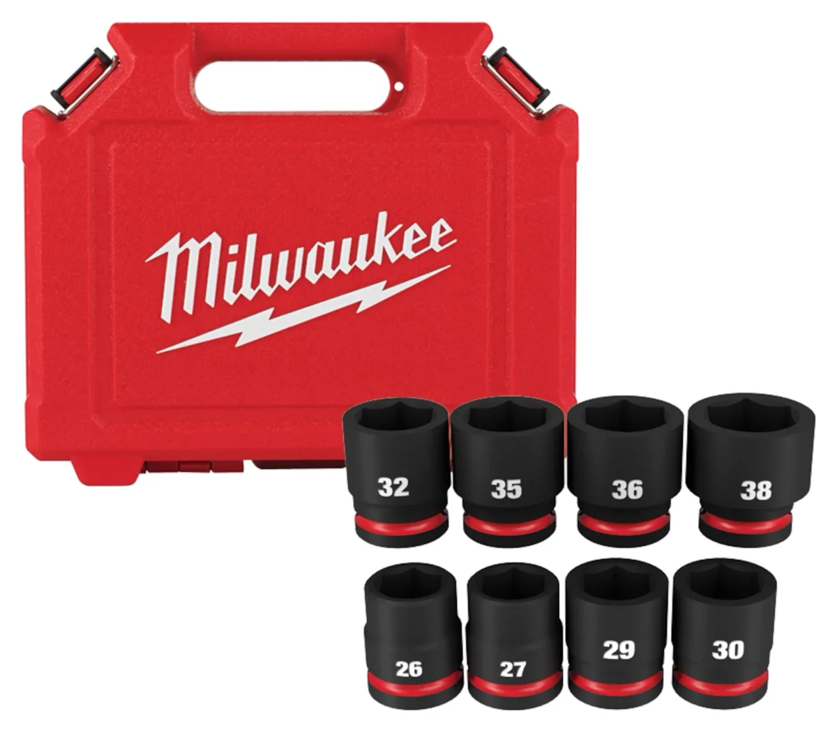 Milwaukee 3/4" 8PC Impact Socket Set MM