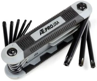 8PC Folding Torx/star Bit Set