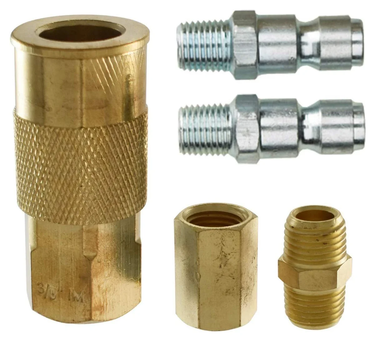 5PC Truflate 1/4" NPT Coupler Set