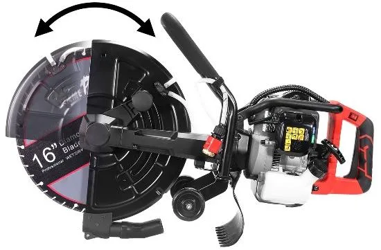 XP 16" 52CC High-Speed Concrete Saw