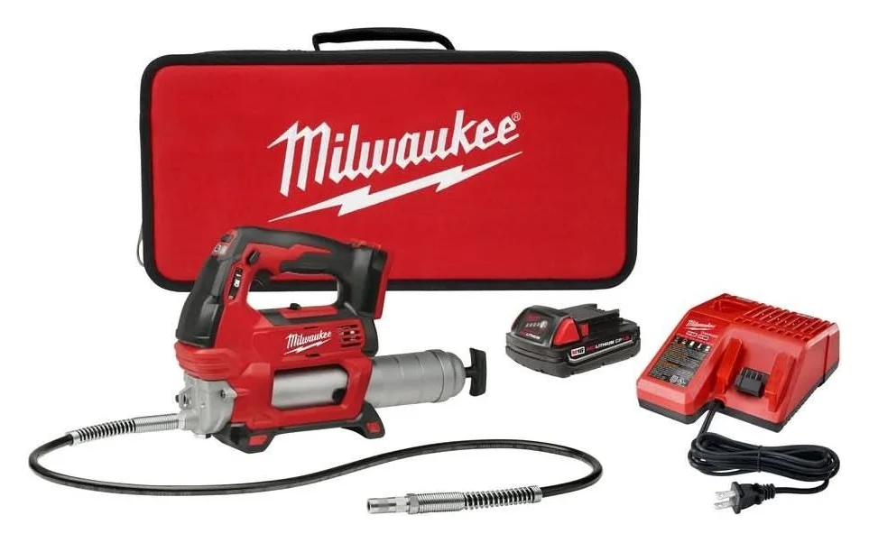 Milwaukee M18 2-SPEED Grease Gun Kit