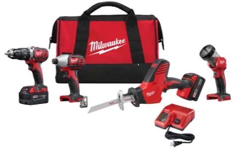 Milwaukee M18 4-TOOL Combo Kit Hz