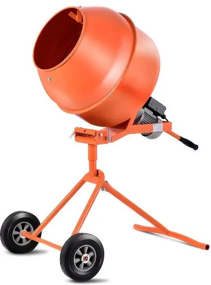 5 Cu. Ft. Cement Mixer 1/2 HP Electric