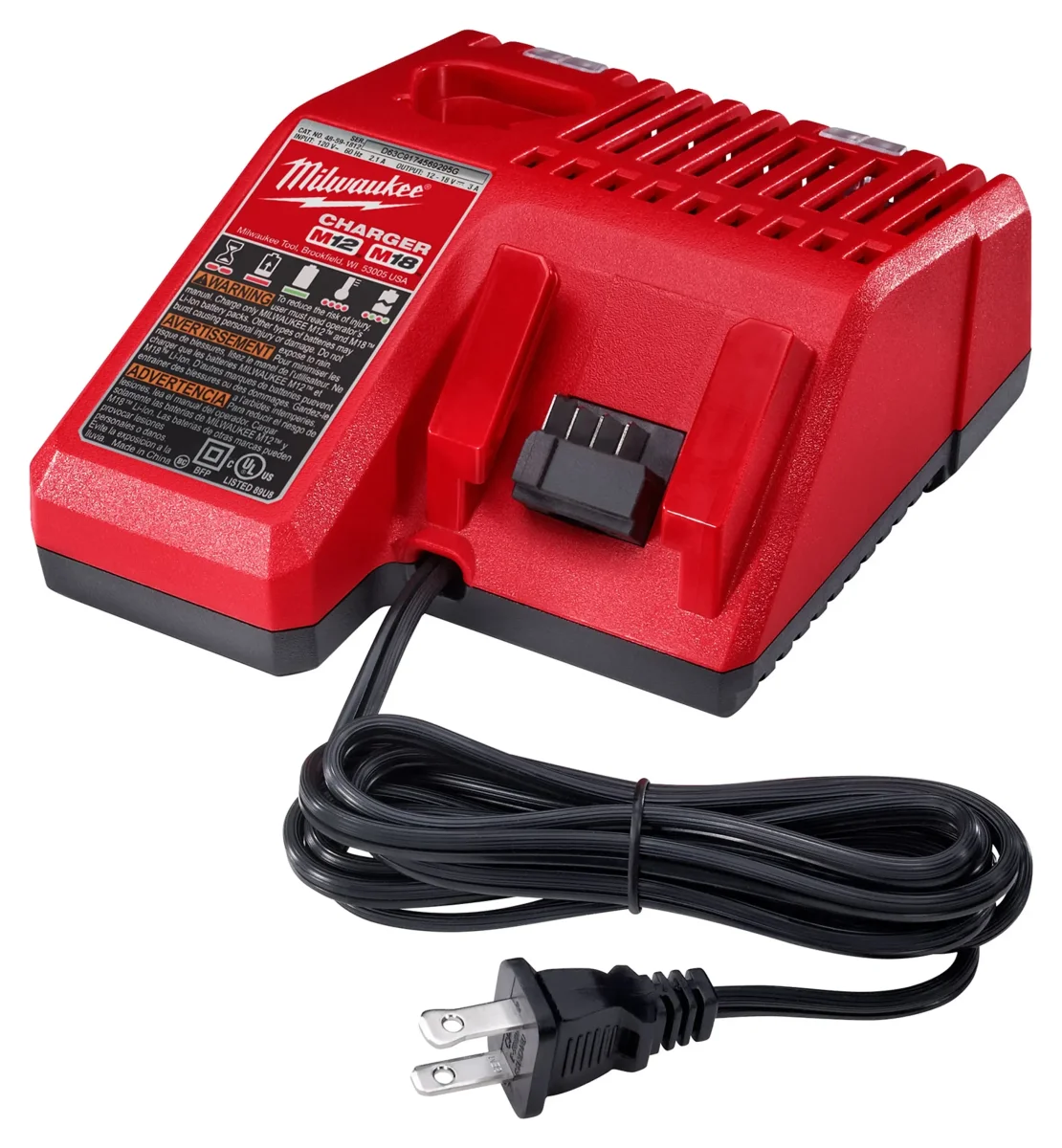 Milwaukee M18/m12 Multi-Volt Charger
